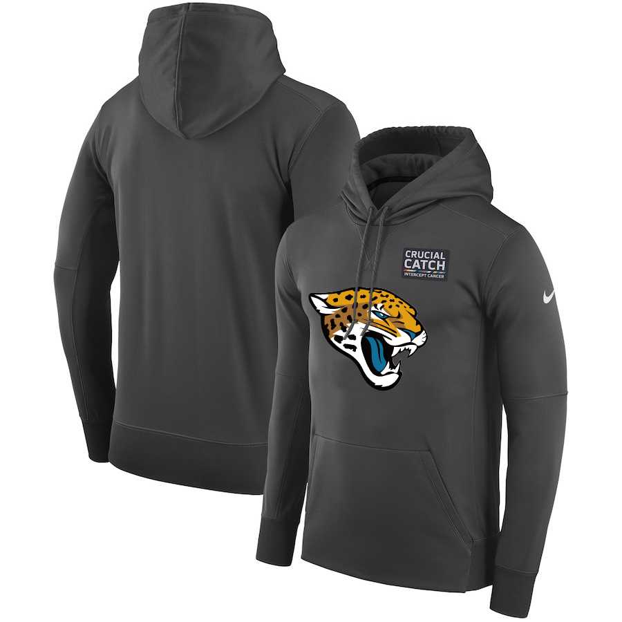 Men's Jacksonville Jaguars Anthracite Nike Crucial Catch Performance Hoodie,We sell and wholesale Men's Jacksonville Jaguars Anthracite Nike Crucial Catch Performance Hoodie on line form chian!